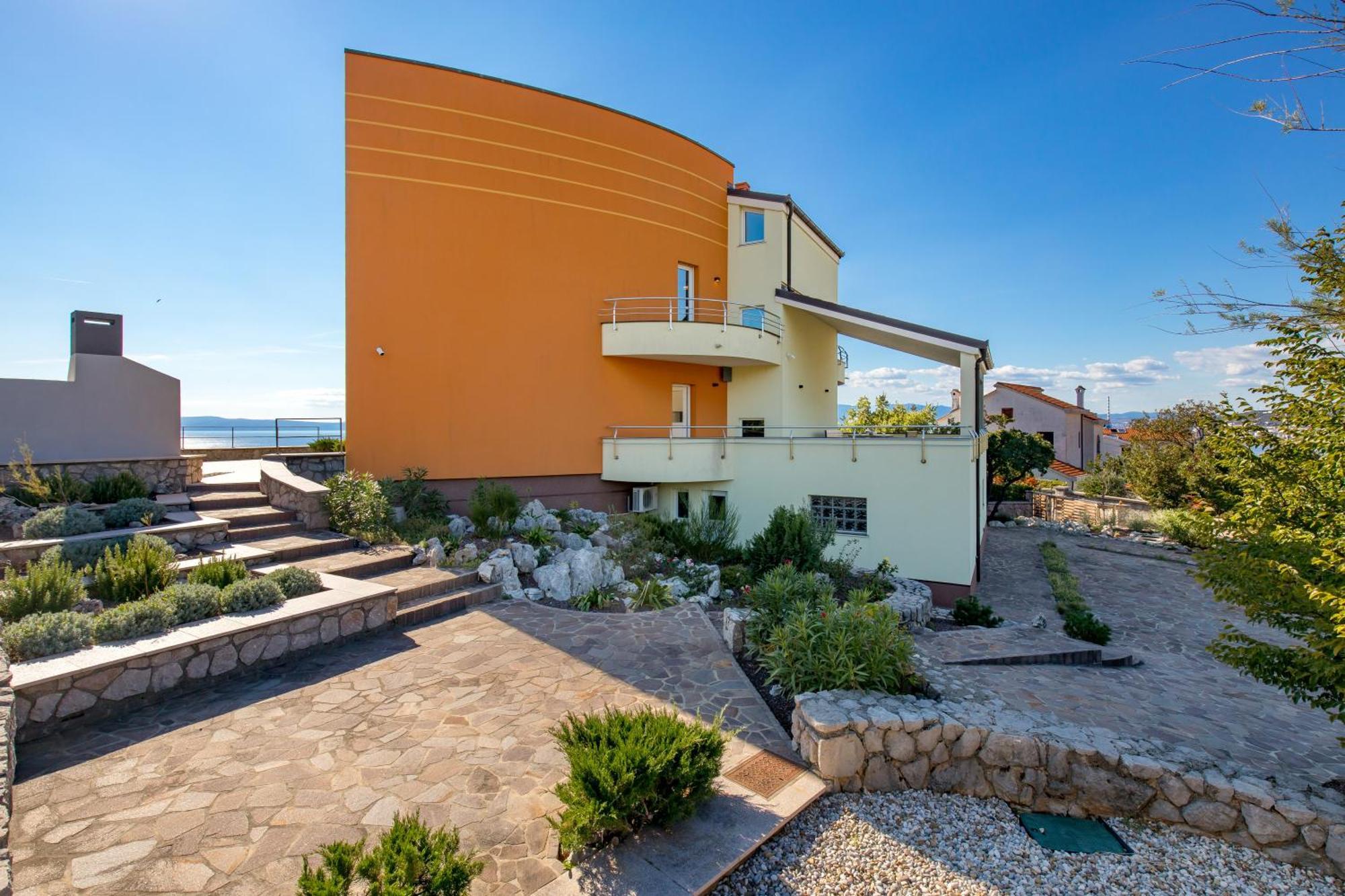 Luxury Villa Ostro With Pool & Krk Bridge View Kraljevica Luaran gambar