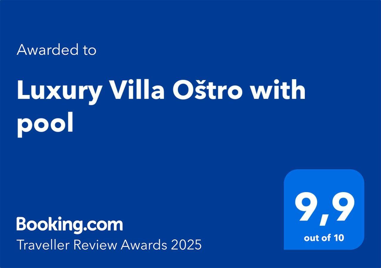 Luxury Villa Ostro With Pool & Krk Bridge View Kraljevica Luaran gambar